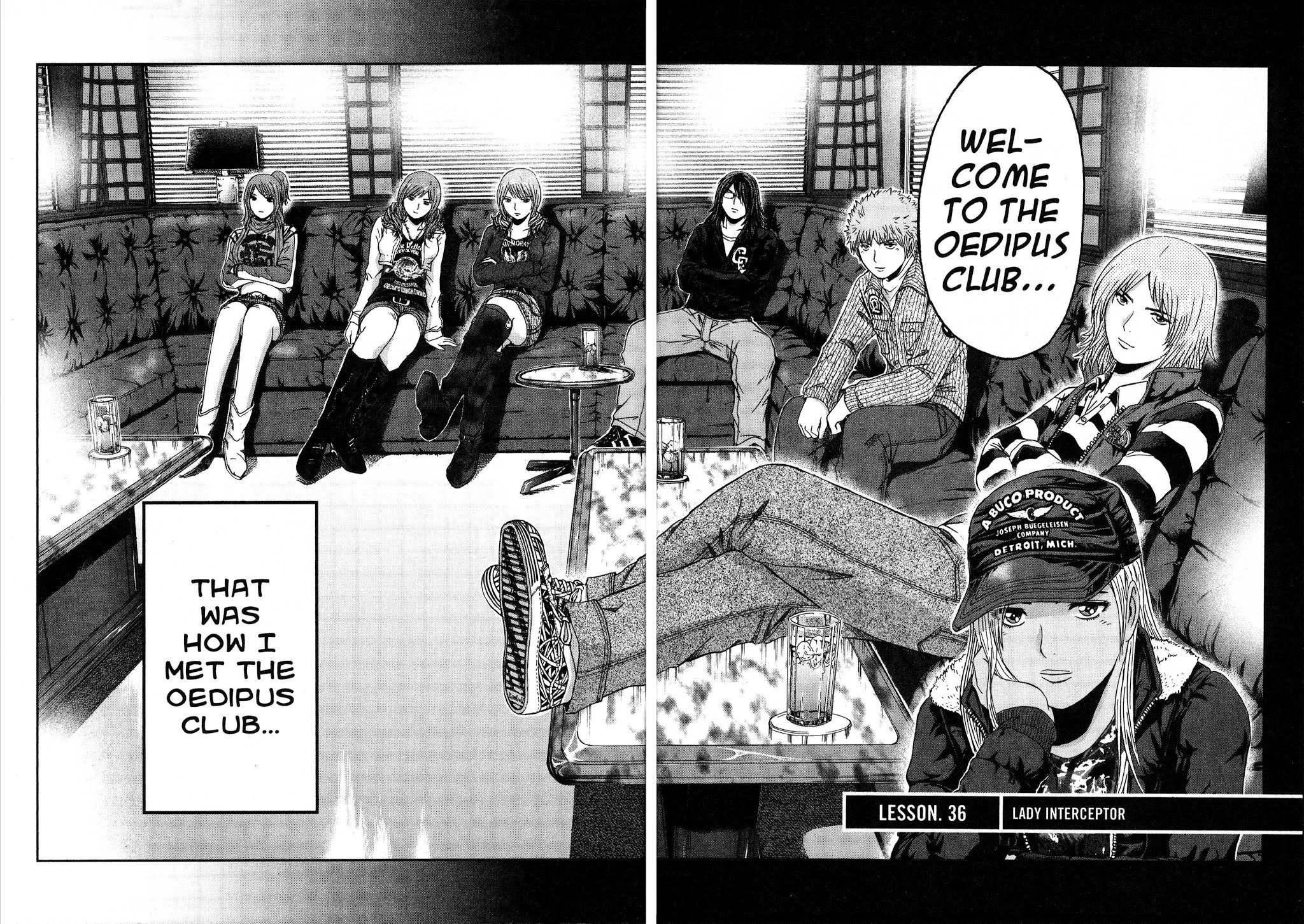 GTO: Shonan 14 Days Chapter 36 page 1 - Chapter 36: Lady Interceptor