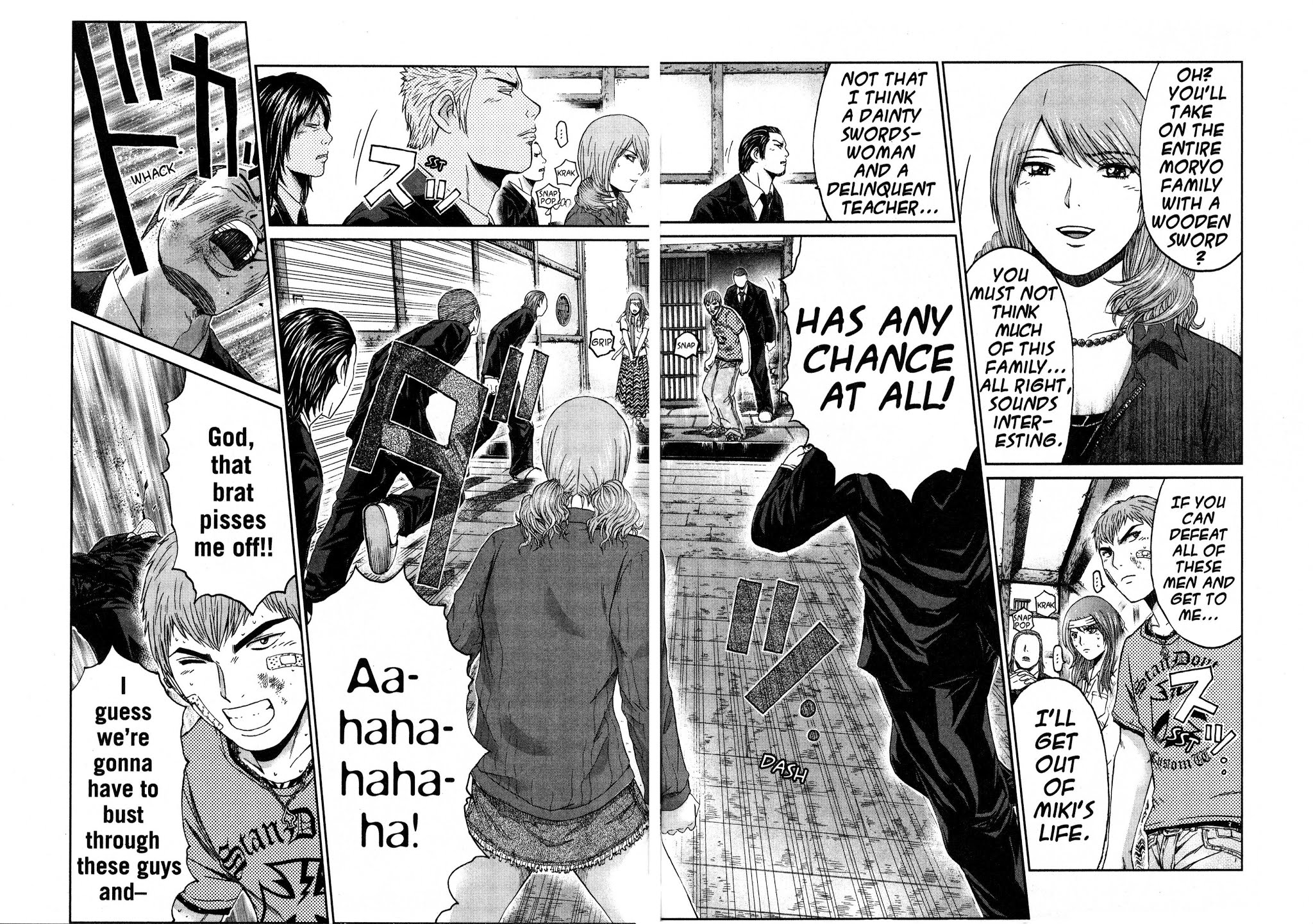 GTO: Shonan 14 Days Chapter 37 page 14 - Chapter 37: Battle Without Honor Or Humanity