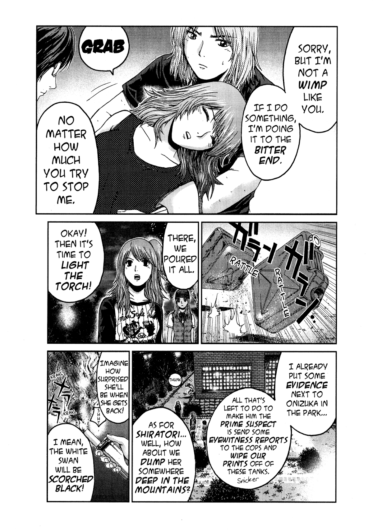 GTO: Shonan 14 Days Chapter 44 page 5 - Chapter 44: There's No Home For You Here