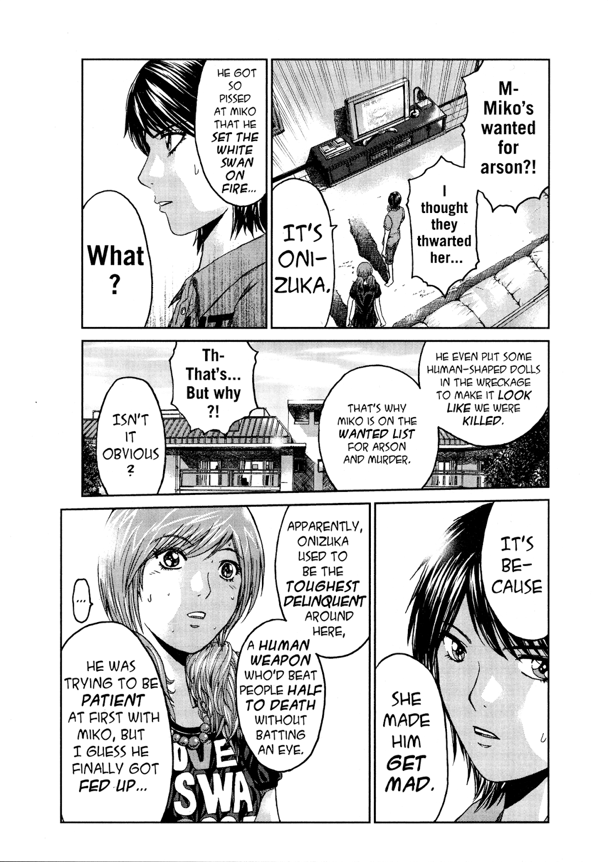 GTO: Shonan 14 Days Chapter 49 page 4 - Chapter 49: Nobody Loves Me