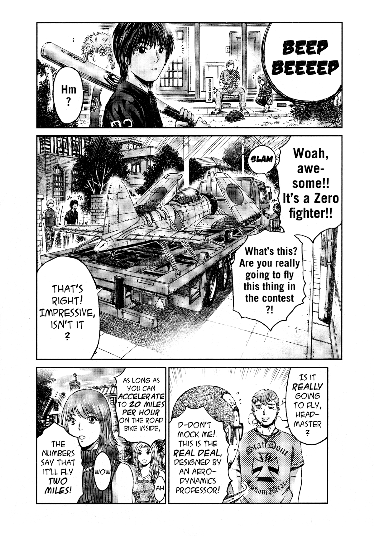 GTO: Shonan 14 Days Chapter 54 page 10 - Chapter 54: Birdman