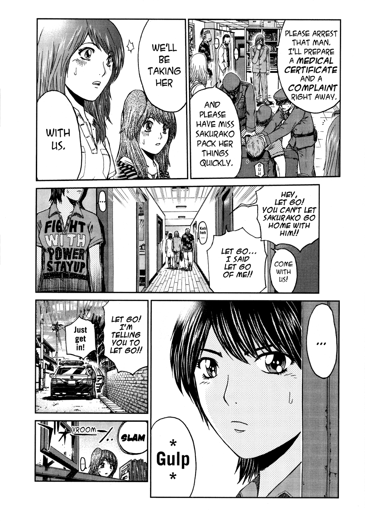 GTO: Shonan 14 Days Chapter 58 page 12 - Chapter 58: Angry Fist
