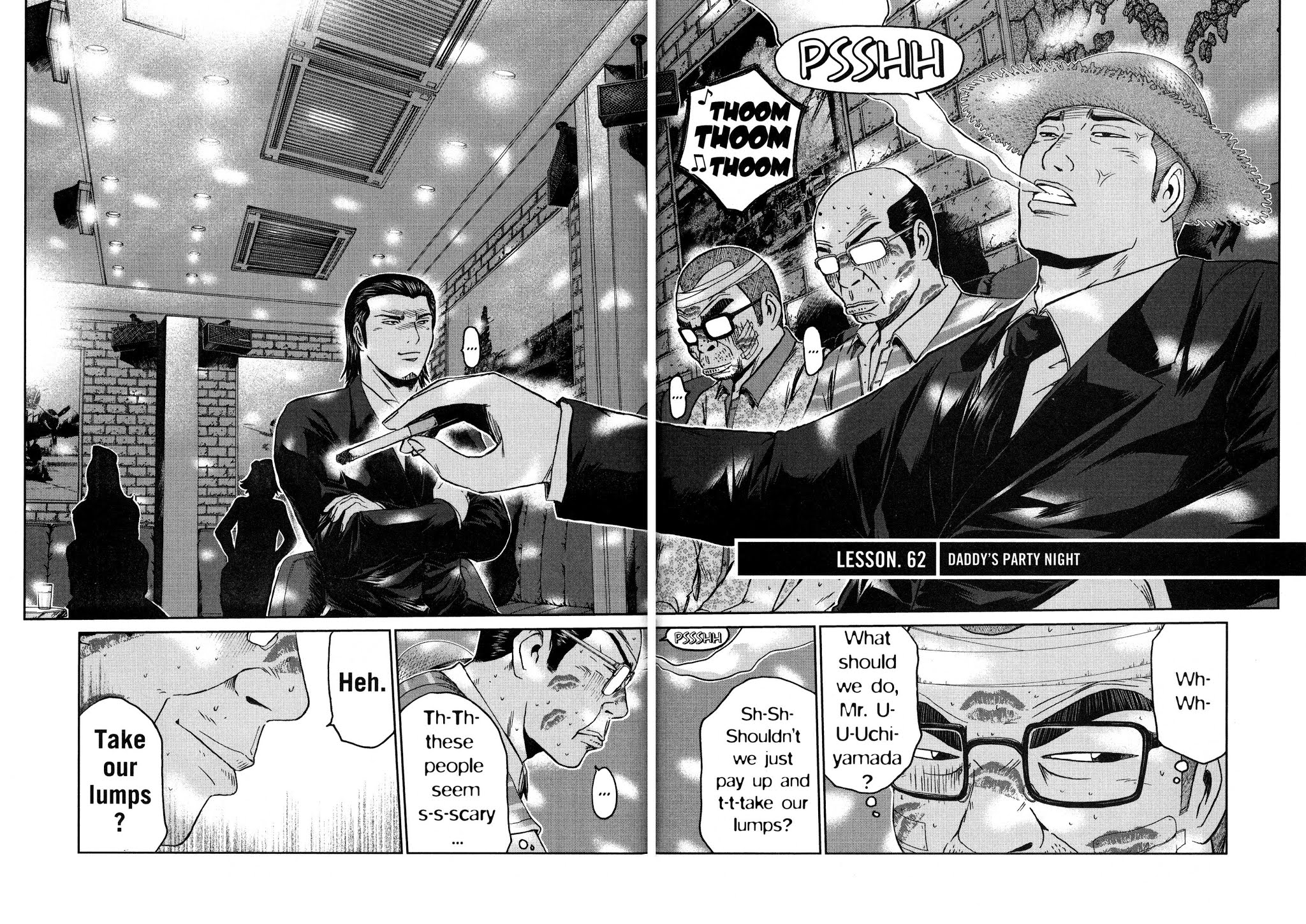 GTO: Shonan 14 Days Chapter 62 page 2 - Chapter 62: Daddy's Party Night