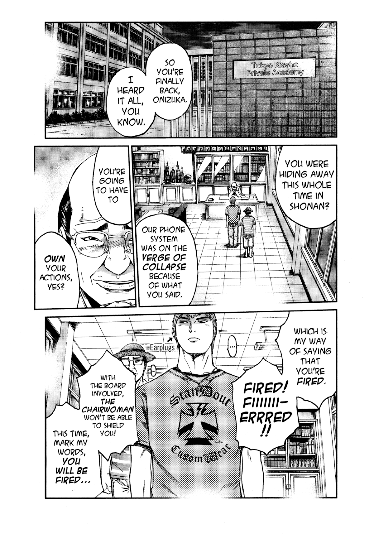 GTO: Shonan 14 Days Chapter 65 page 10 - Chapter 65: I Wish I Could Be Superman