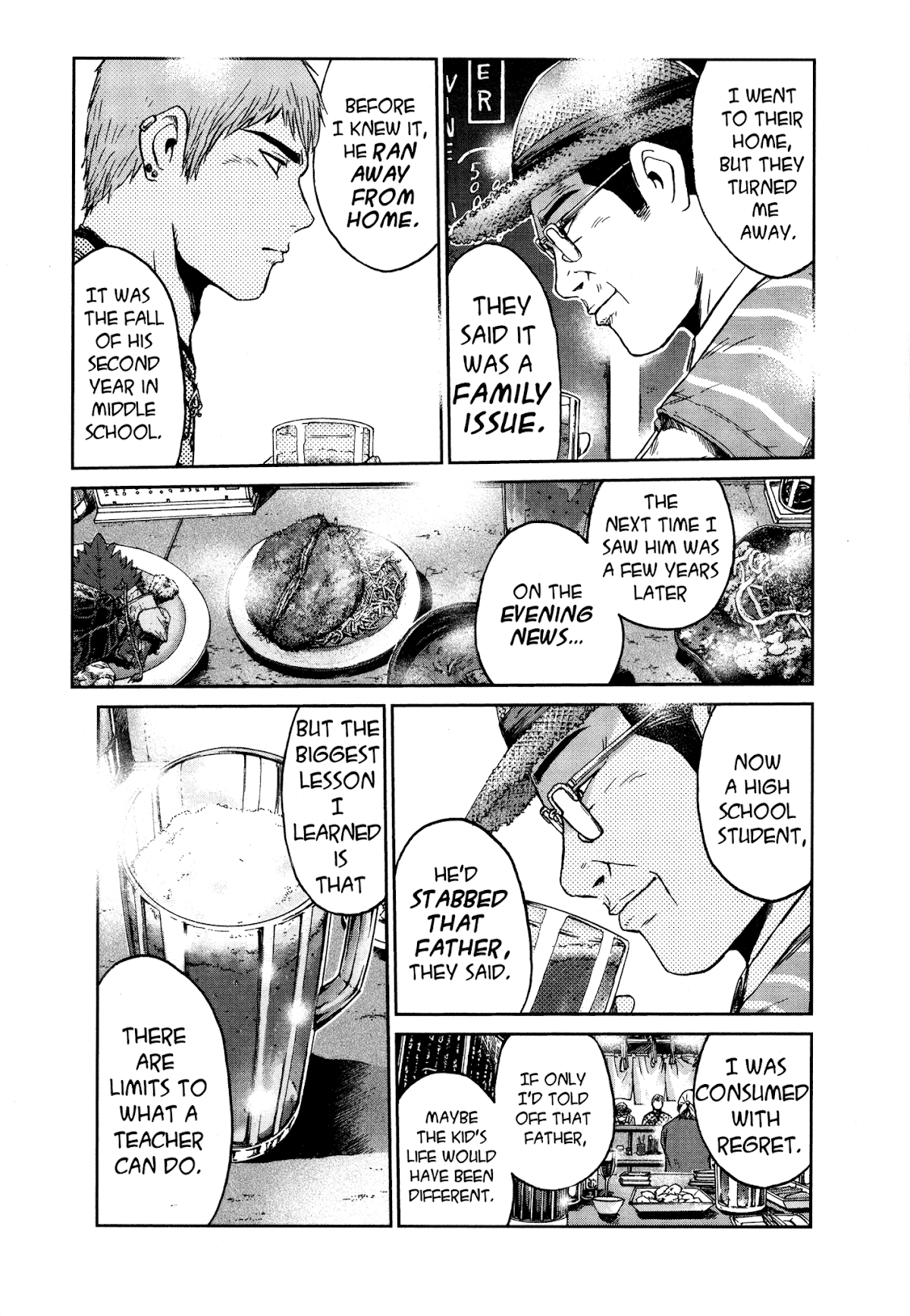 GTO: Shonan 14 Days Chapter 65 page 12 - Chapter 65: I Wish I Could Be Superman