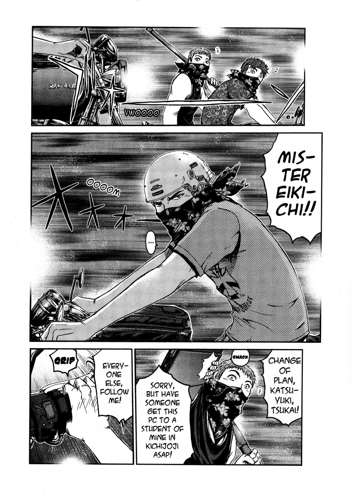 GTO: Shonan 14 Days Chapter 67 page 14 - Chapter 67: Chase! Chase! Chase!