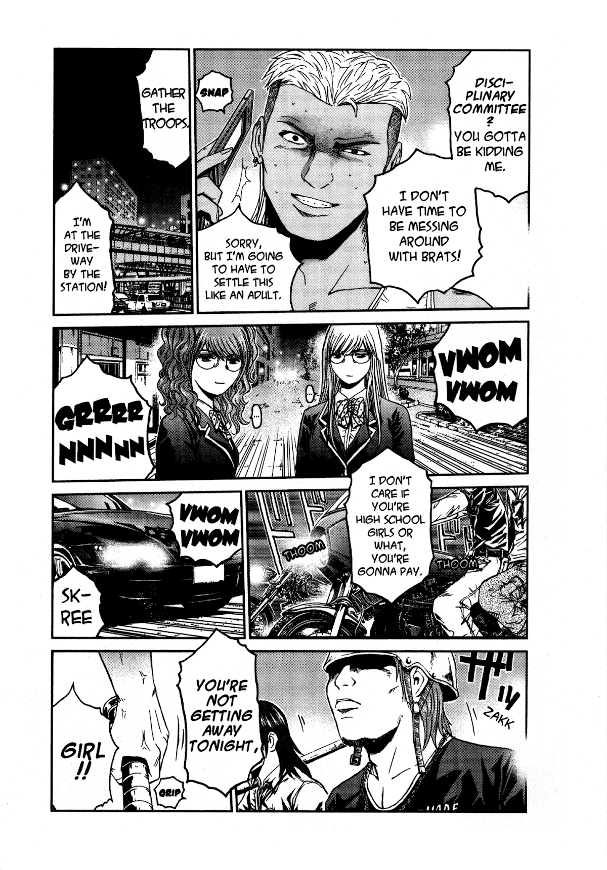 GTO: Shonan 14 Days Chapter 70.1 page 11 - Chapter 70.1: Shonan Girls (Extra)