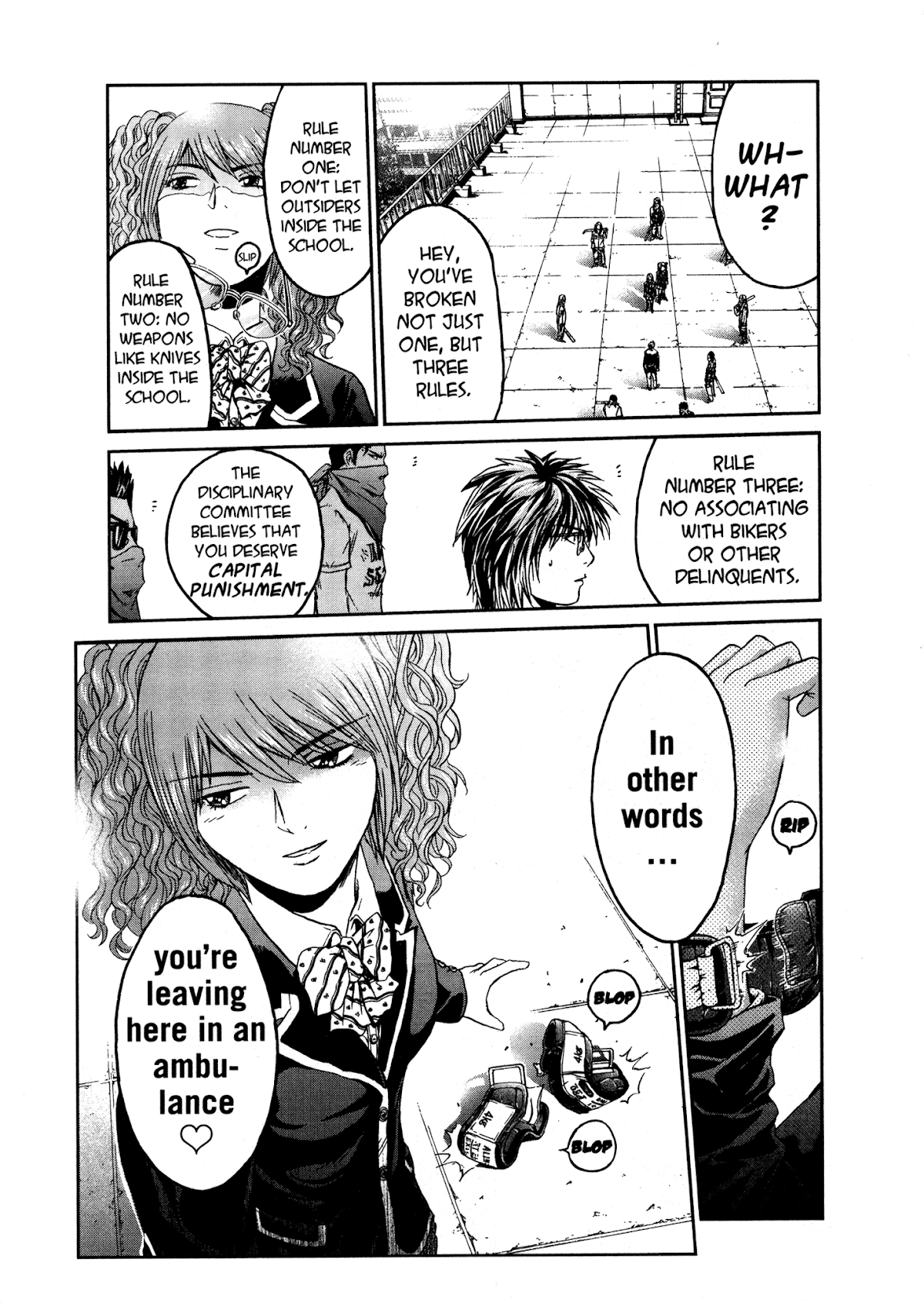 GTO: Shonan 14 Days Chapter 70.2 page 18 - Chapter 70.2: High School Confidential (Extra)