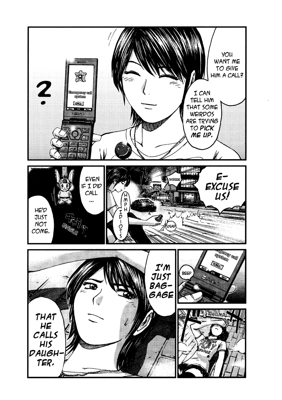 GTO: Shonan 14 Days Chapter 8 page 19 - Chapter 8: The Night She Suddenly Felt Like Disappearing