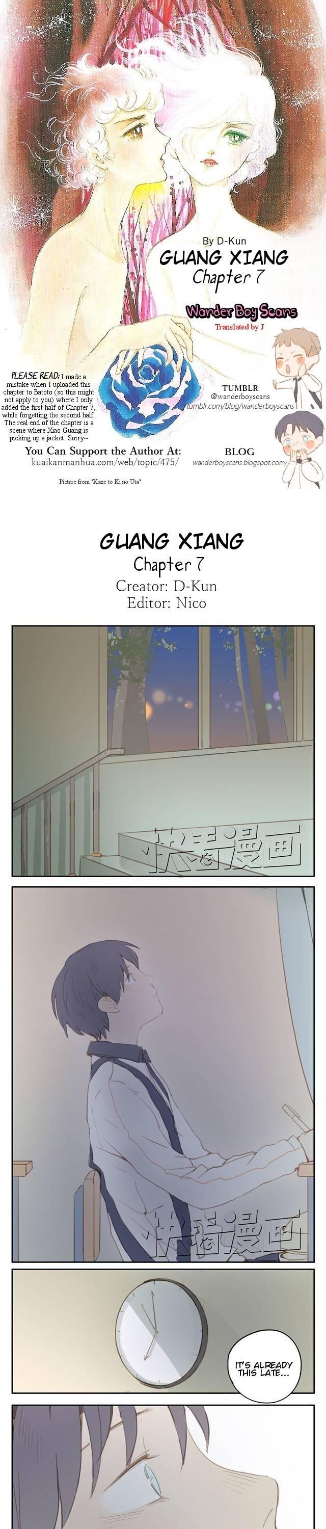 Guang Xiang Chapter 7 page 1 - Chapter 7