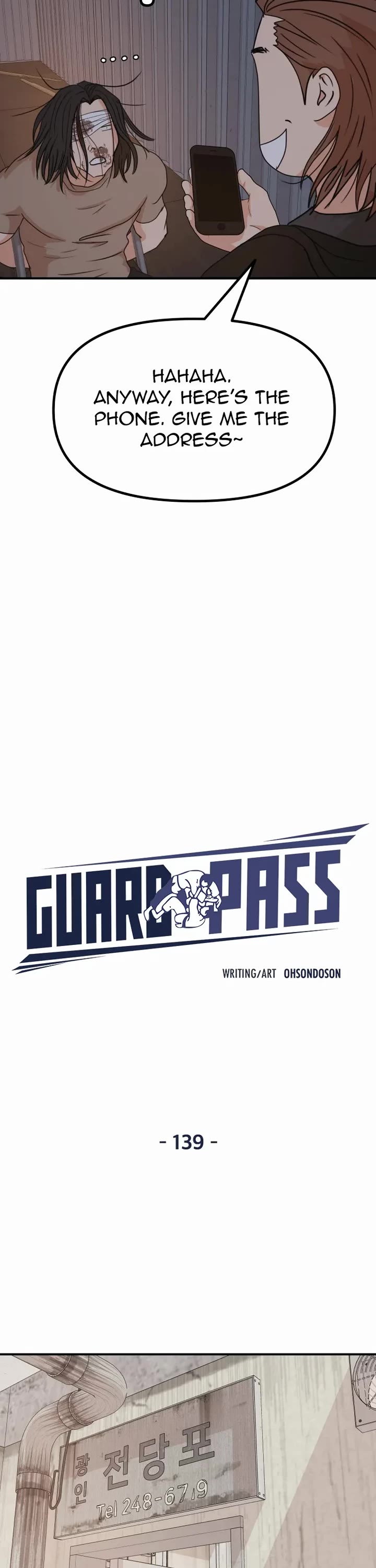 Guard Pass Chapter 139 page 8 - Chapter 139