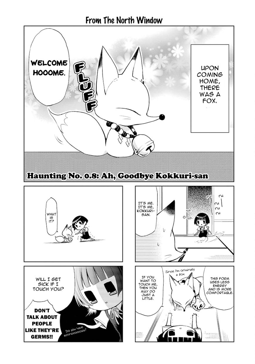 Gugure! Kokkuri-san Chapter 0.8 page 1 - Chapter 0.8 : Ah, Goodbye Kokkuri-san