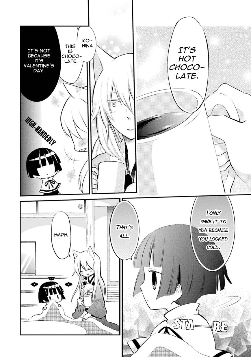 Gugure! Kokkuri-san Chapter 15 page 14 - Chapter 15 : Ah, Kokkuri-san On Valentine's Day