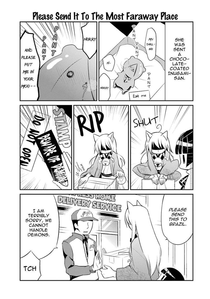 Gugure! Kokkuri-san Chapter 15 page 9 - Chapter 15 : Ah, Kokkuri-san On Valentine's Day