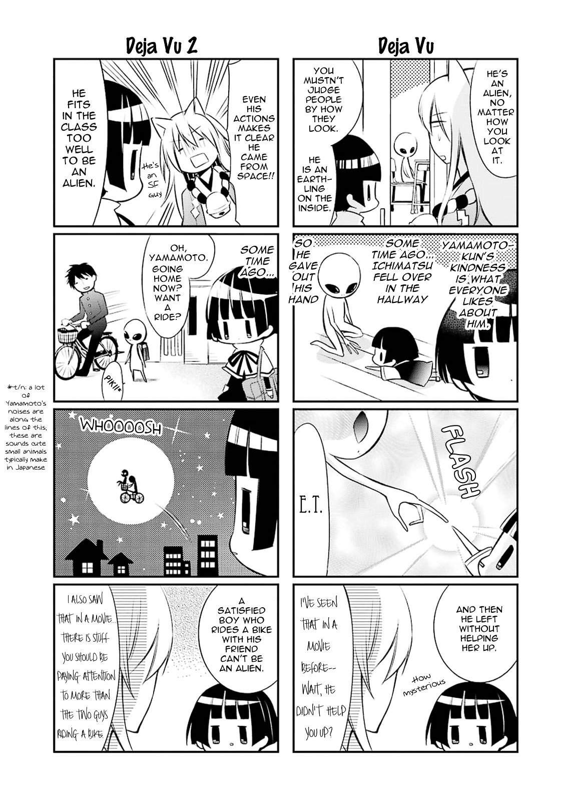 Gugure! Kokkuri-san Chapter 16 page 4 - Chapter 16 : Ah, The One On My Mind Is The SF Type