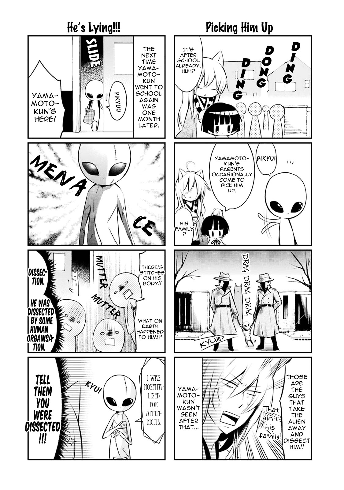 Gugure! Kokkuri-san Chapter 16 page 5 - Chapter 16 : Ah, The One On My Mind Is The SF Type