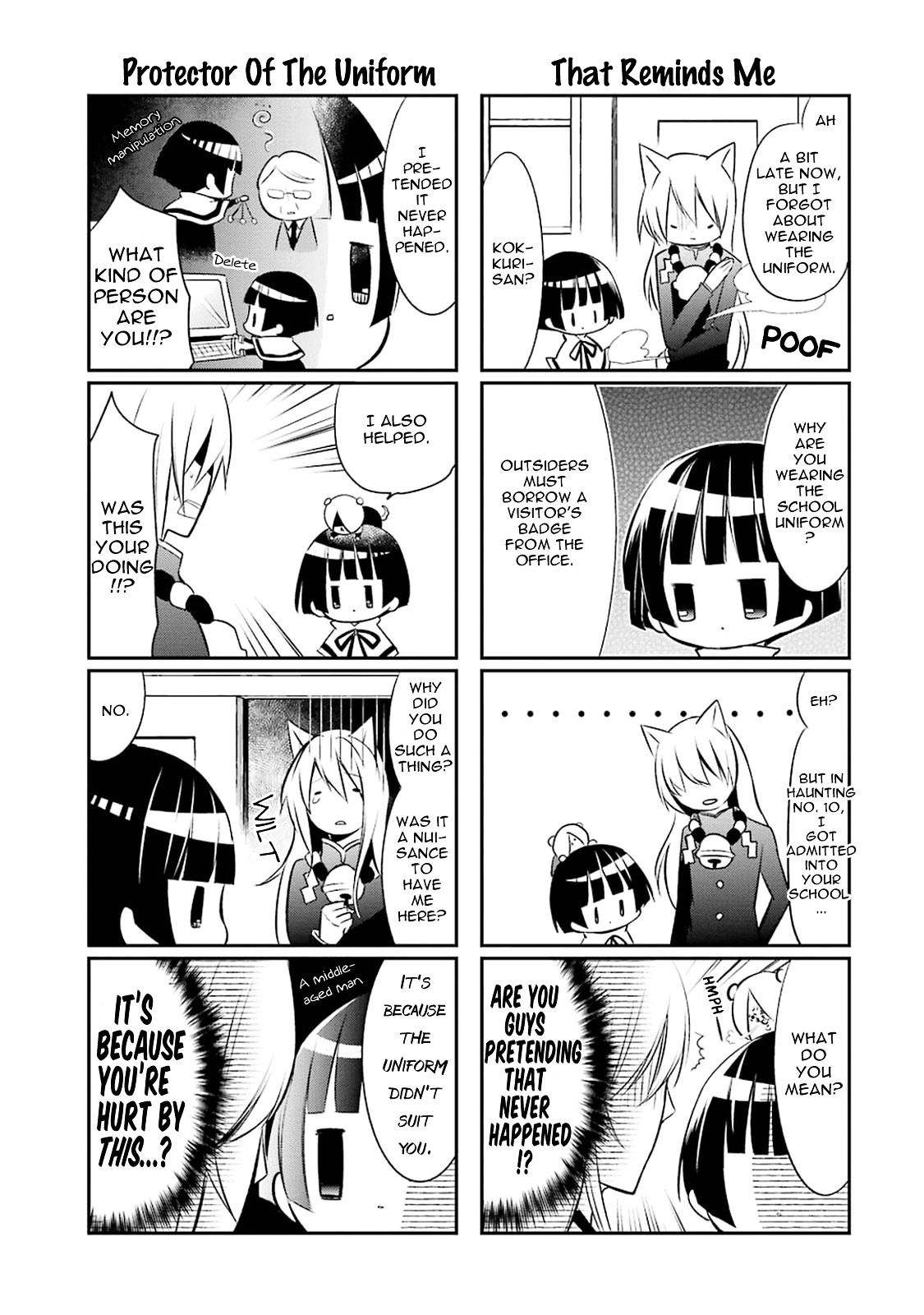 Gugure! Kokkuri-san Chapter 16 page 8 - Chapter 16 : Ah, The One On My Mind Is The SF Type