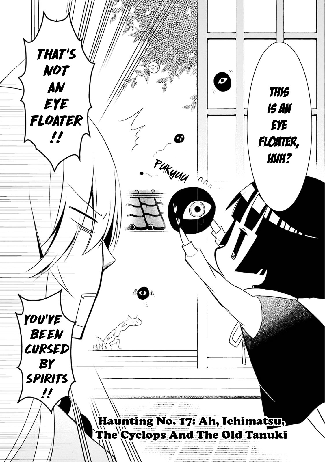 Gugure! Kokkuri-san Chapter 17 page 2 - Chapter 17 : Ah, Ichimatsu, The Cyclops And The Old Tanuki