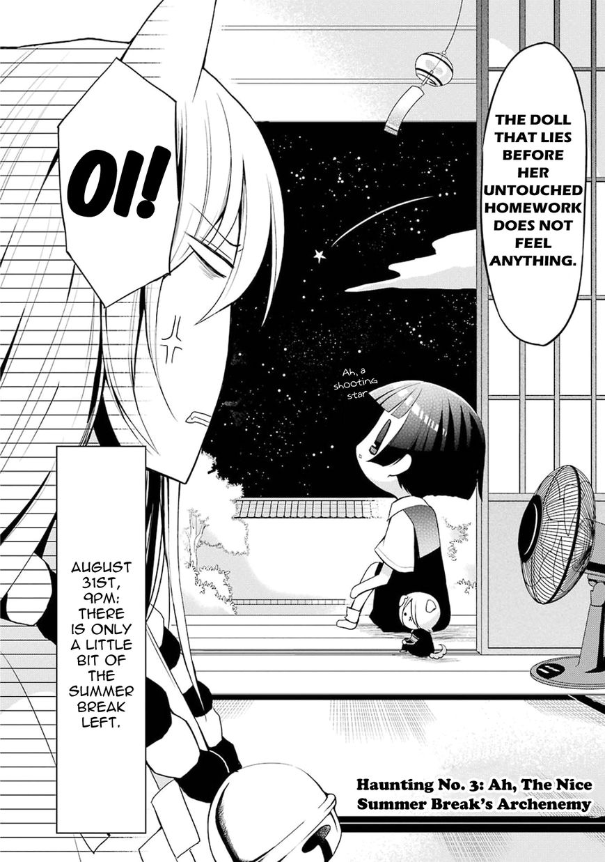 Gugure! Kokkuri-san Chapter 3 page 3 - Chapter 3 : Ah, The Nice Summer Break's Archenemy