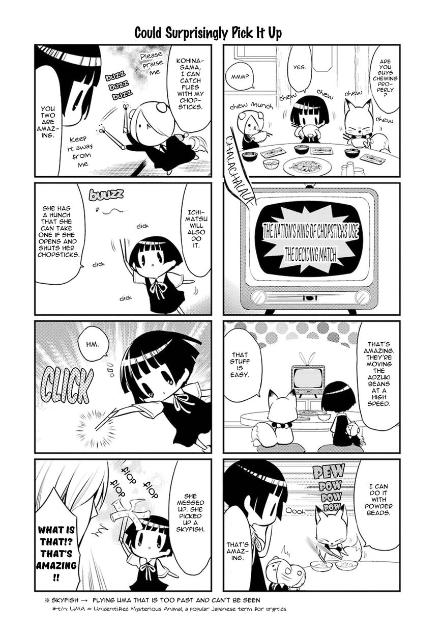 Gugure! Kokkuri-san Chapter 5 page 14 - Chapter 5 : Ah, Inugami's Autumn Worship