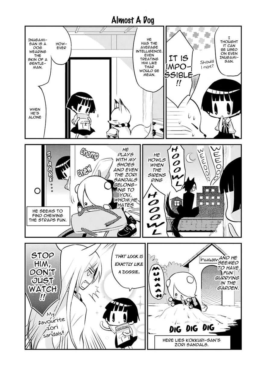 Gugure! Kokkuri-san Chapter 5 page 9 - Chapter 5 : Ah, Inugami's Autumn Worship