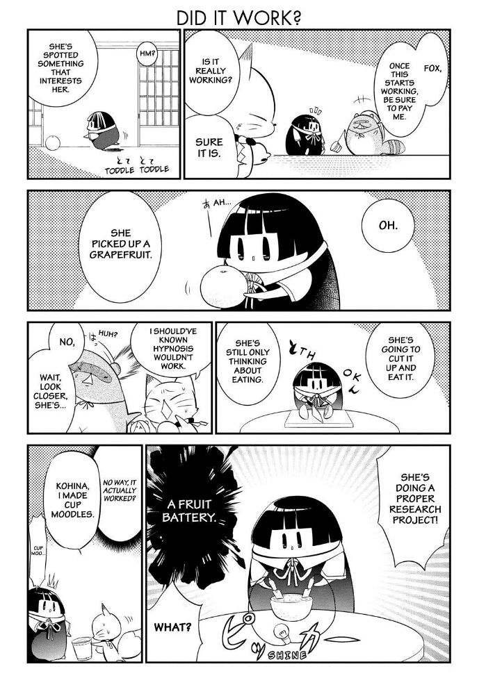 Gugure! Kokkuri-san Chapter 52 page 14 - Chapter 52