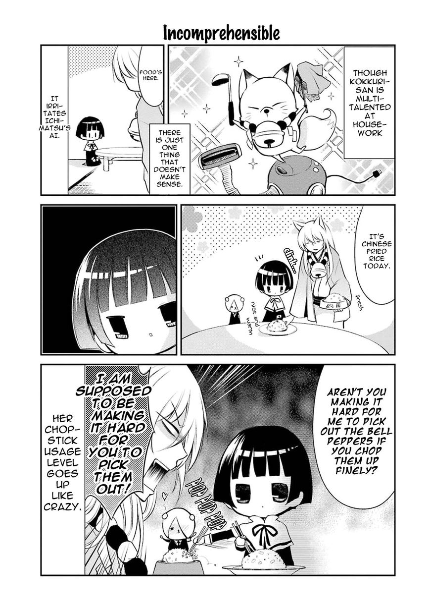 Gugure! Kokkuri-san Chapter 9 page 11 - Chapter 9 : Ah, Kokkuri-san's Every Day No-Climax-No-Point-No-Meaning Life