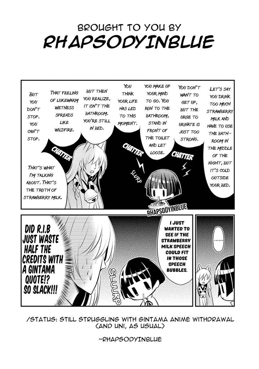 Gugure! Kokkuri-san Chapter 9 page 18 - Chapter 9 : Ah, Kokkuri-san's Every Day No-Climax-No-Point-No-Meaning Life