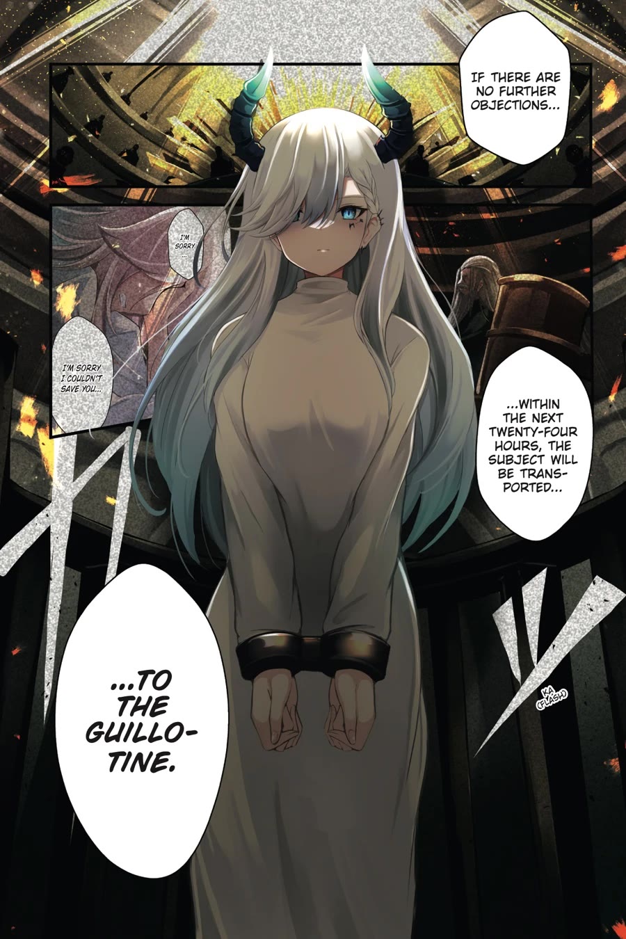 Guillotine Bride: I’m Just A Dragon Girl Who’ll Destroy The World. Chapter 1 page 2 - Chapter 1
