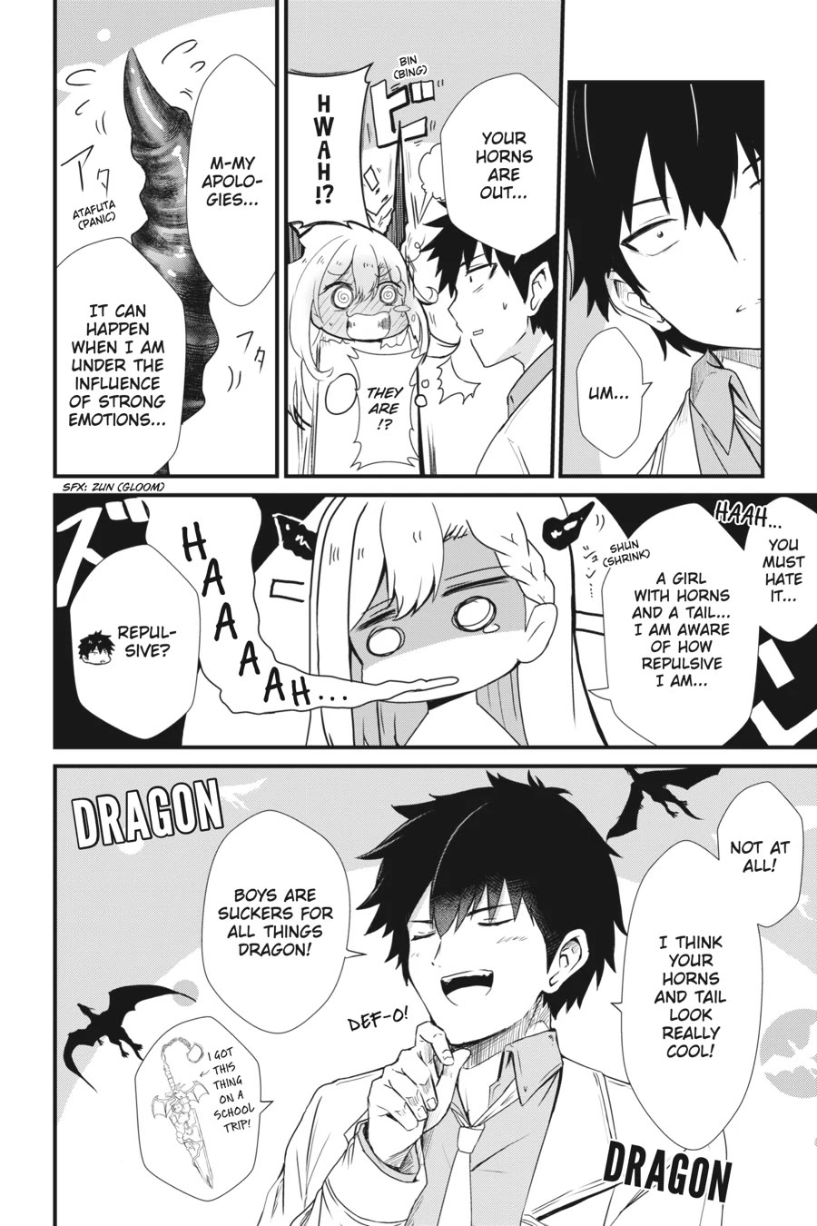 Guillotine Bride: I’m Just A Dragon Girl Who’ll Destroy The World. Chapter 6 page 8 - Chapter 6
