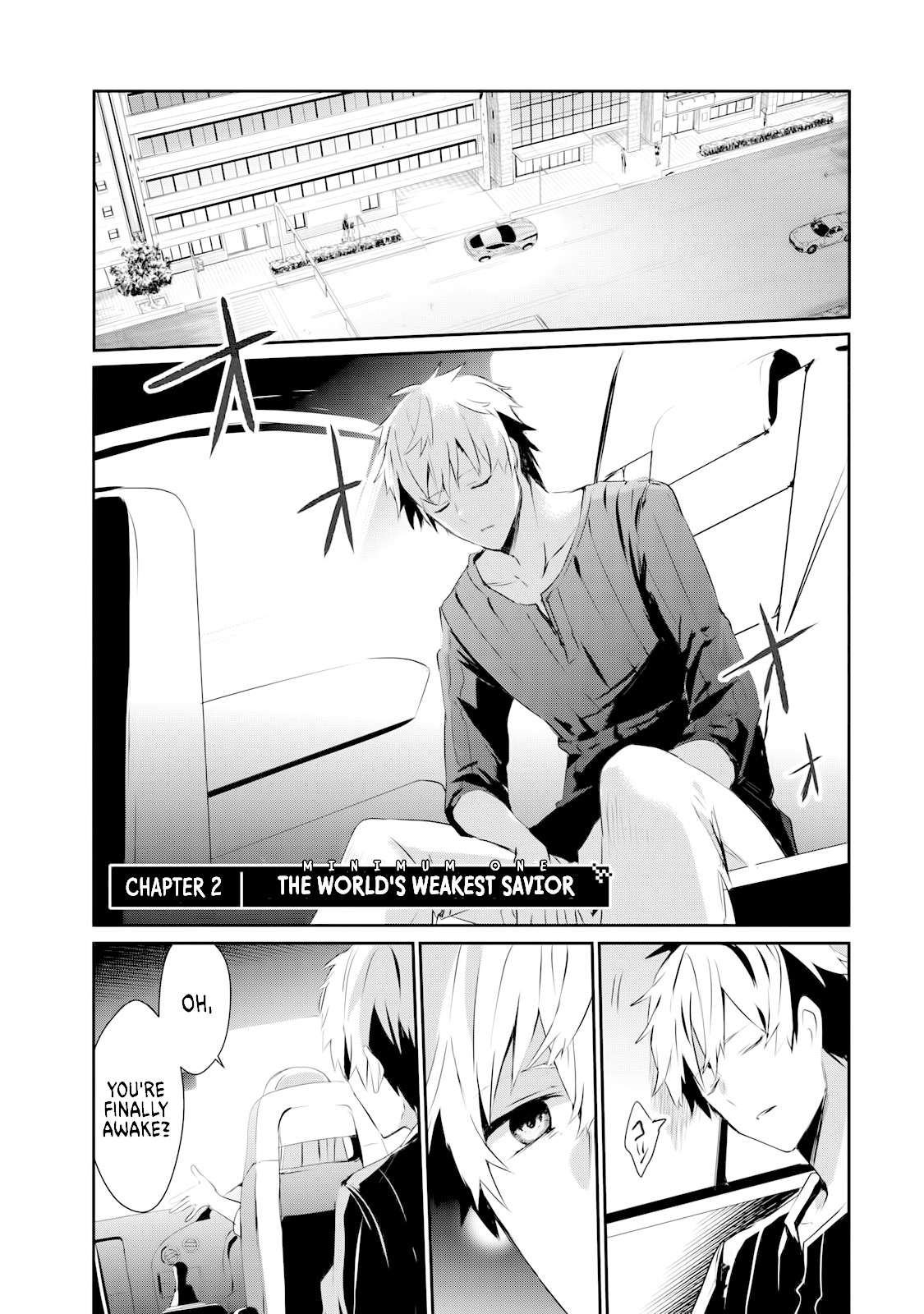 Guilty Children Chapter 2 page 2 - Chapter 2: The World's Weakest Savior (Minimum One)