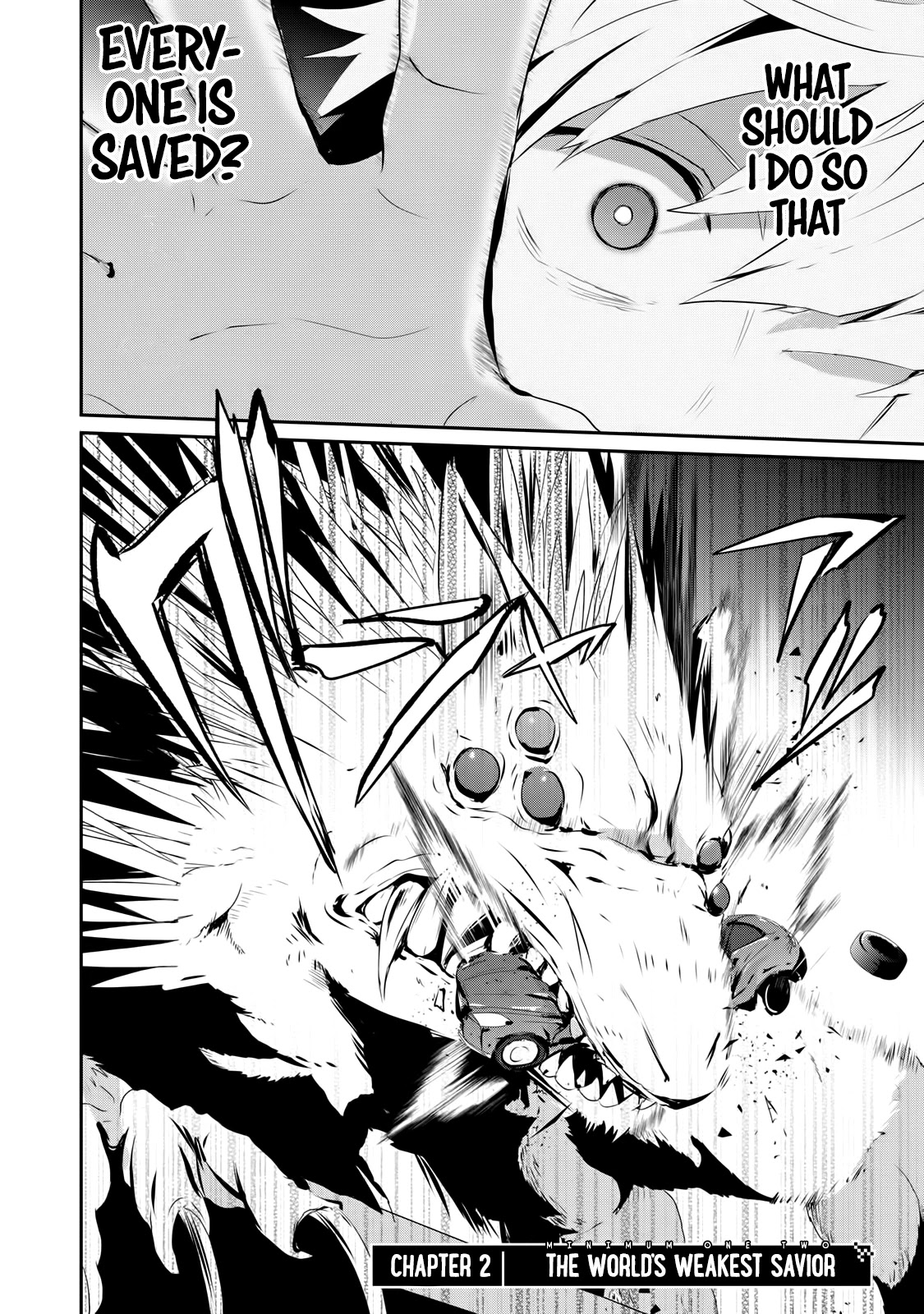 Guilty Children Chapter 3 page 3 - Chapter 3: The World's Weakest Savior (Minimum One Two)