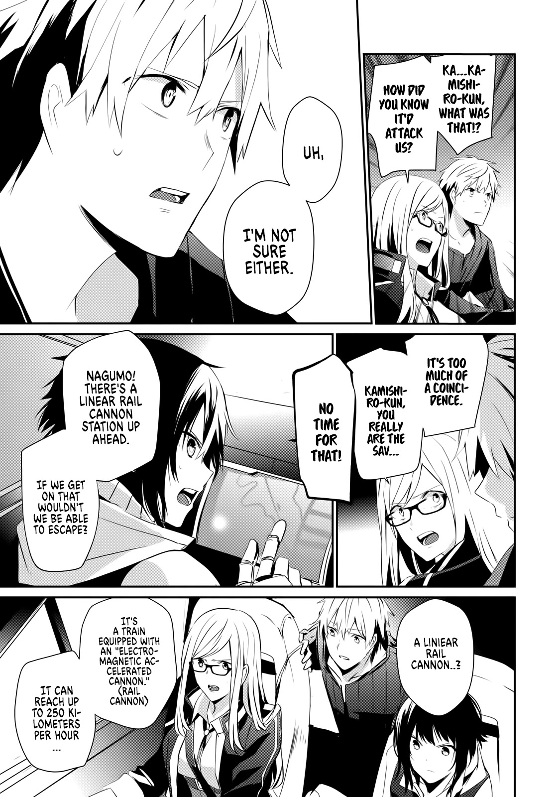 Guilty Children Chapter 3 page 8 - Chapter 3: The World's Weakest Savior (Minimum One Two)
