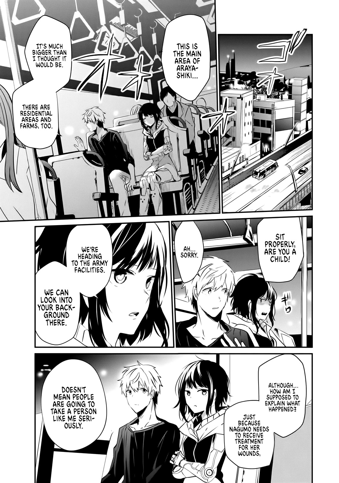 Guilty Children Chapter 5 page 6 - Chapter 5: Battle City - (Arayashiki) 1