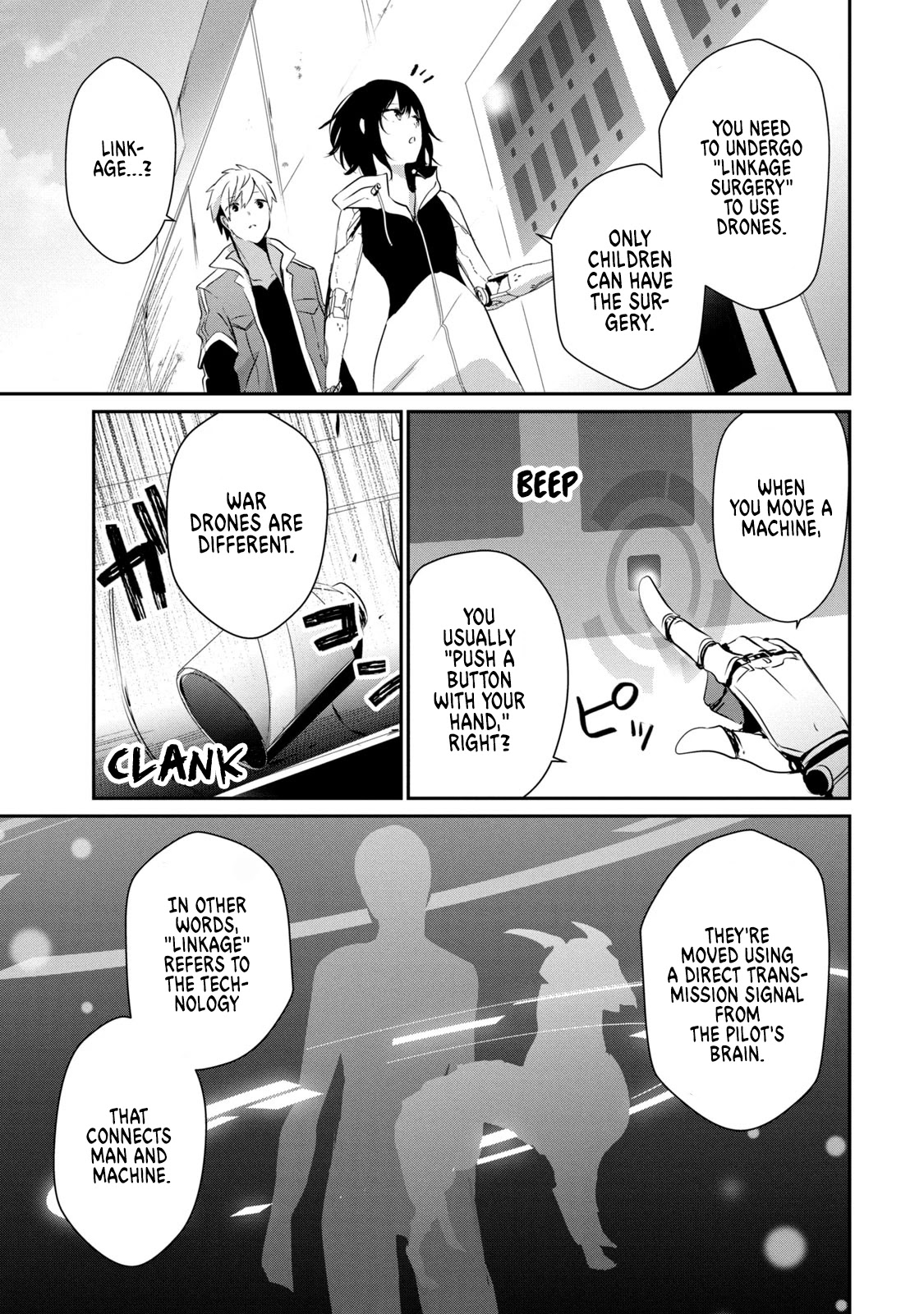 Guilty Children Chapter 7 page 10 - Chapter 7: Weapon - (Drone) 1