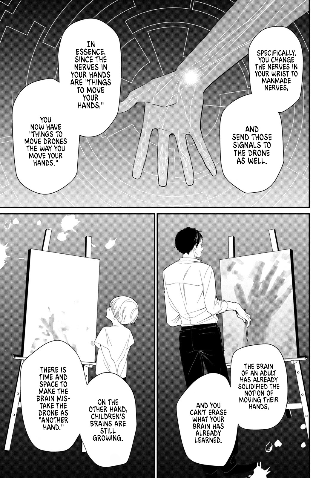 Guilty Children Chapter 7 page 12 - Chapter 7: Weapon - (Drone) 1