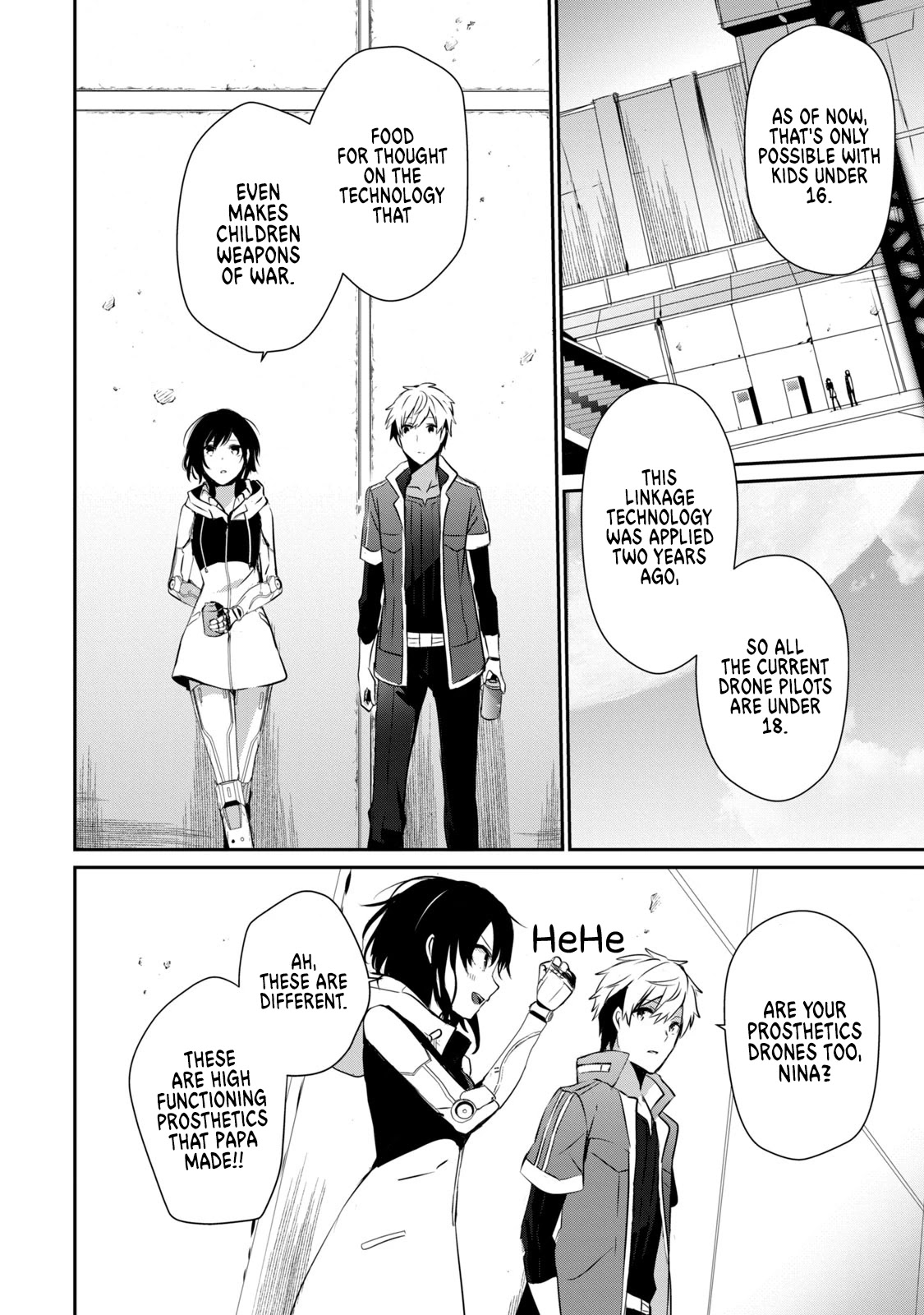 Guilty Children Chapter 7 page 13 - Chapter 7: Weapon - (Drone) 1