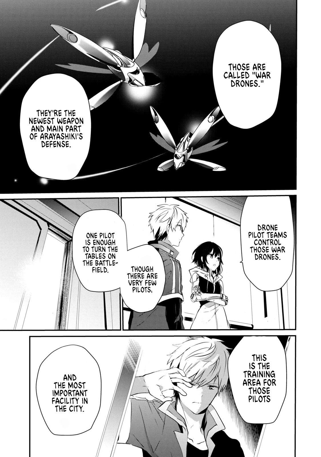 Guilty Children Chapter 7 page 6 - Chapter 7: Weapon - (Drone) 1