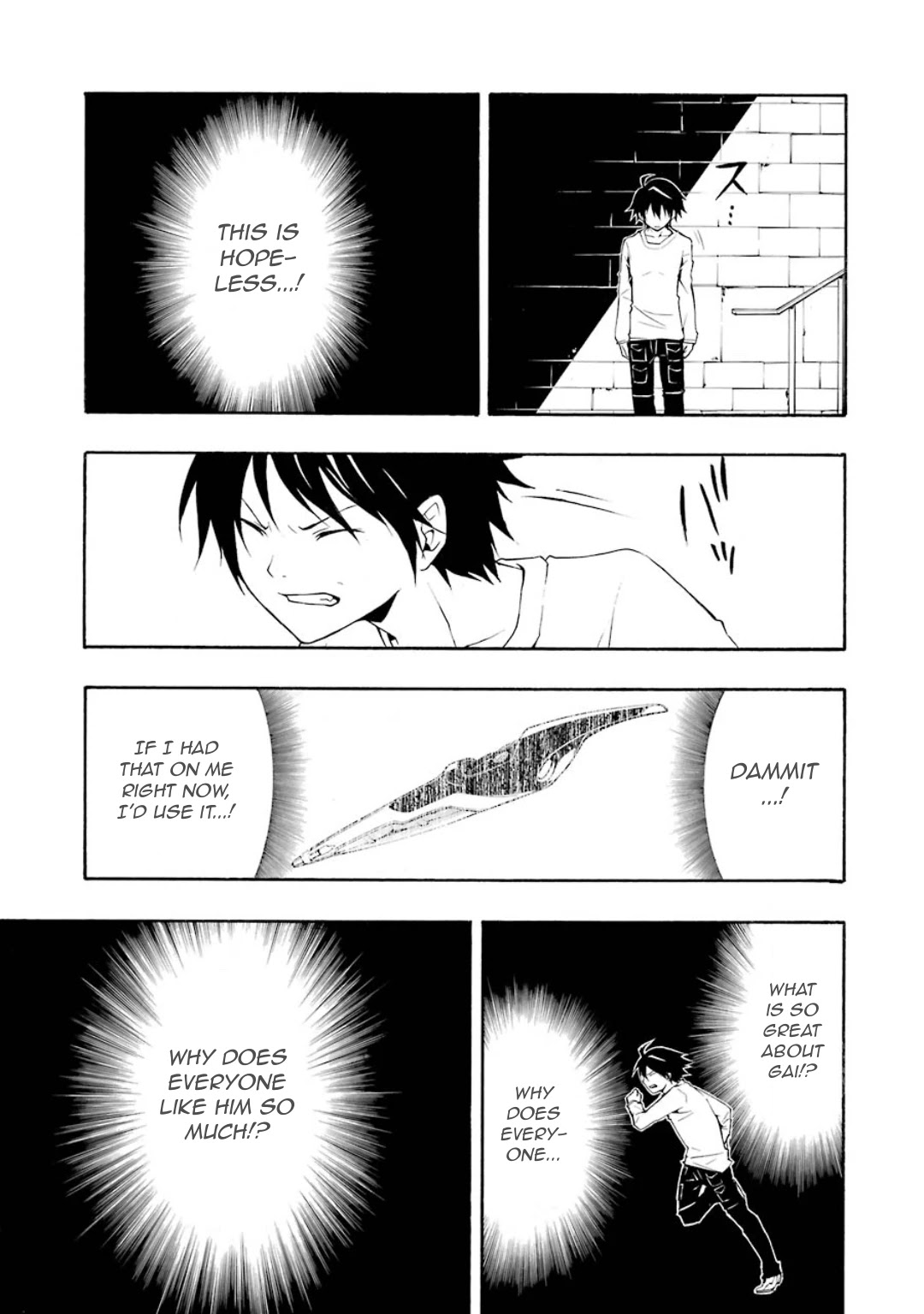 Guilty Crown Chapter 10 page 15 - Chapter 10: Concealment - Jet Black