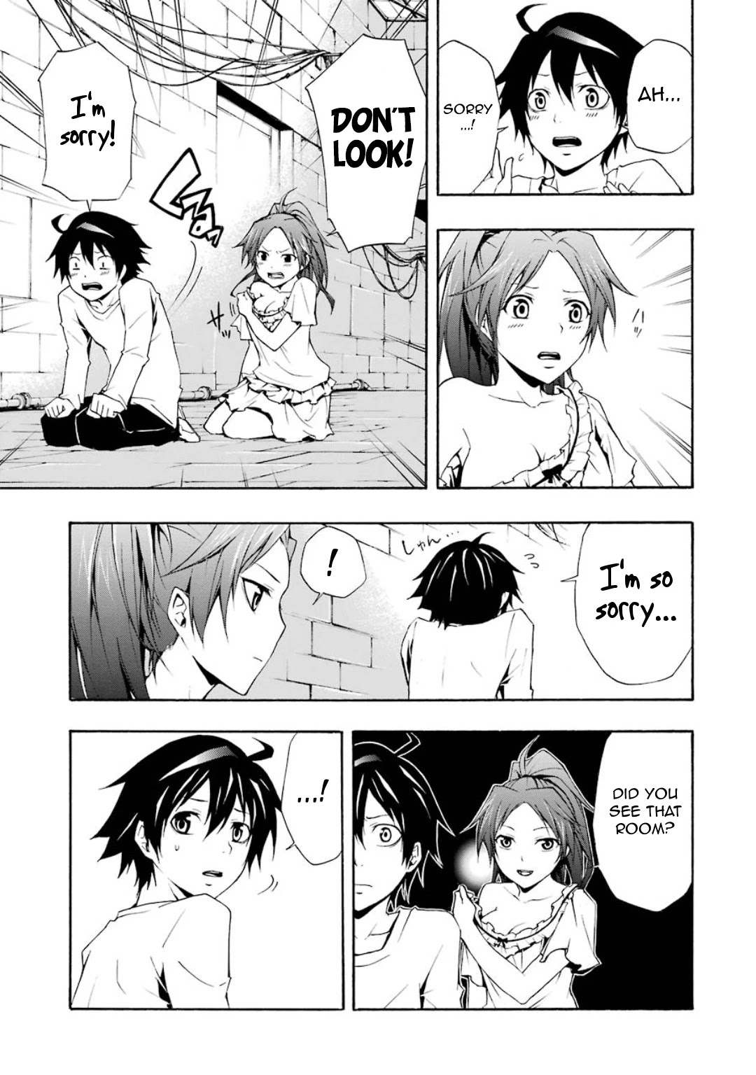 Guilty Crown Chapter 10 page 17 - Chapter 10: Concealment - Jet Black