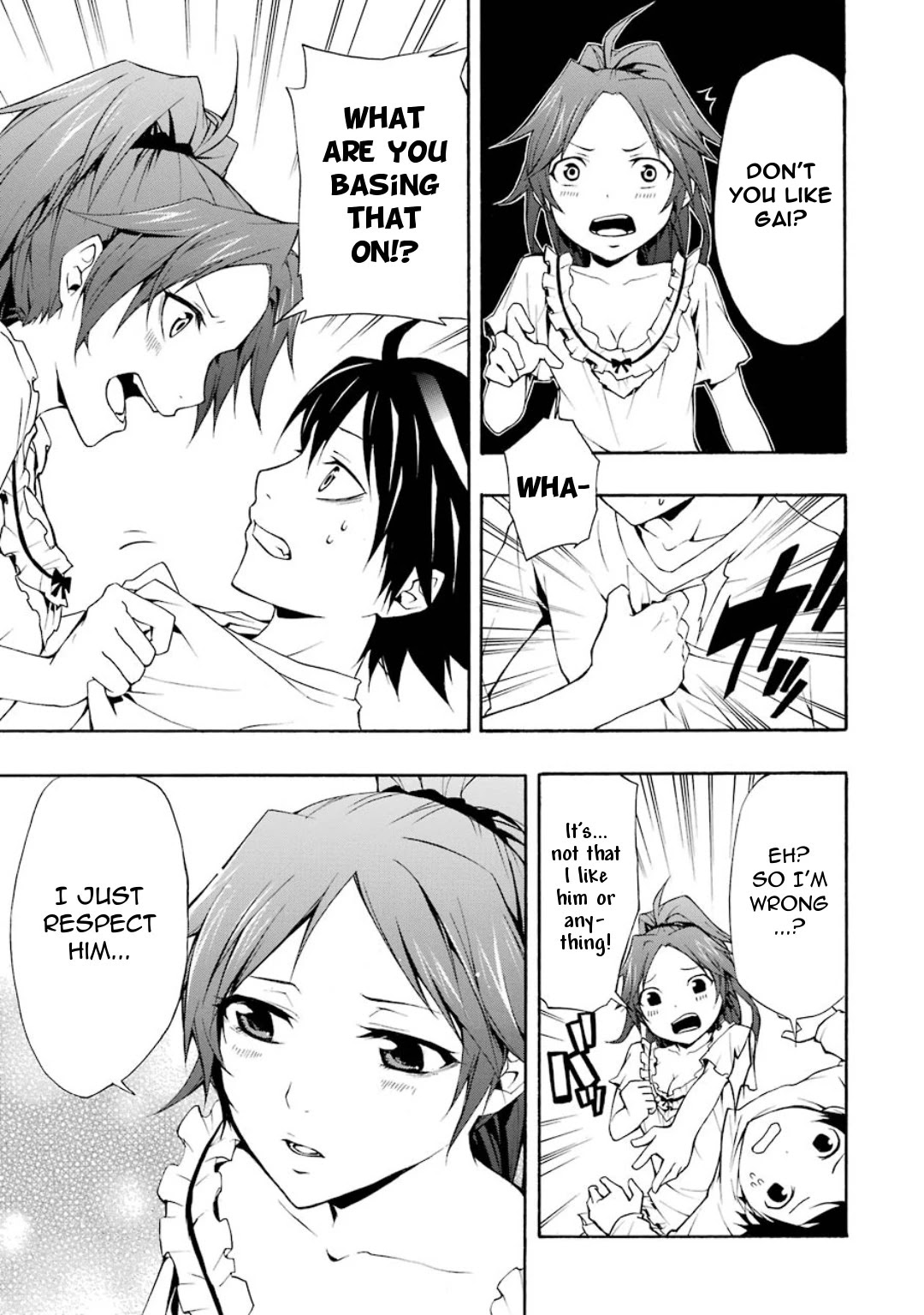 Guilty Crown Chapter 10 page 19 - Chapter 10: Concealment - Jet Black