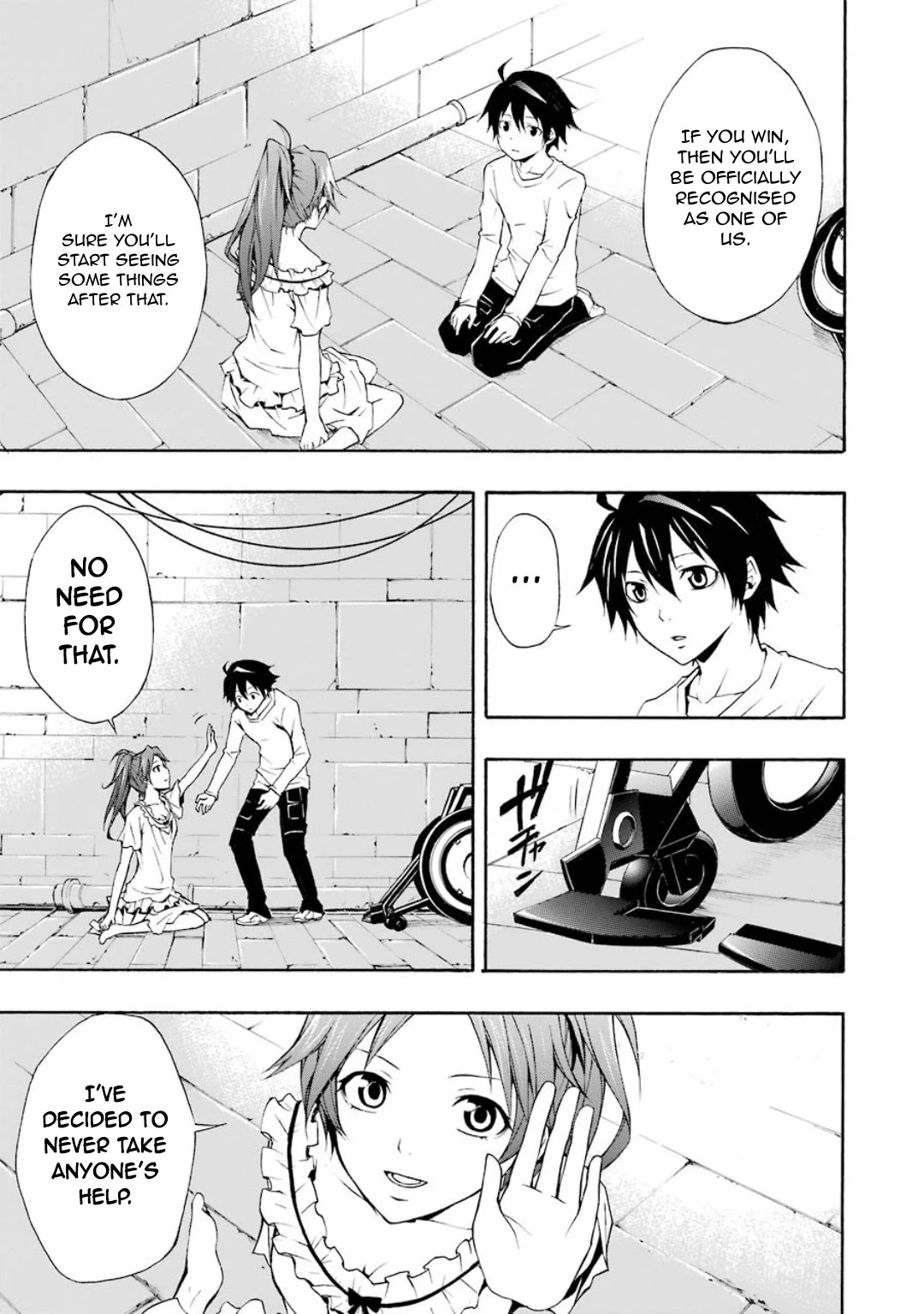 Guilty Crown Chapter 10 page 21 - Chapter 10: Concealment - Jet Black