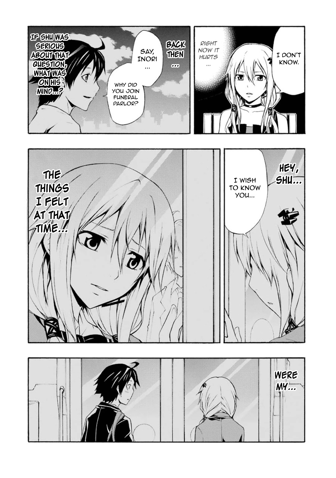 Guilty Crown Chapter 10 page 28 - Chapter 10: Concealment - Jet Black