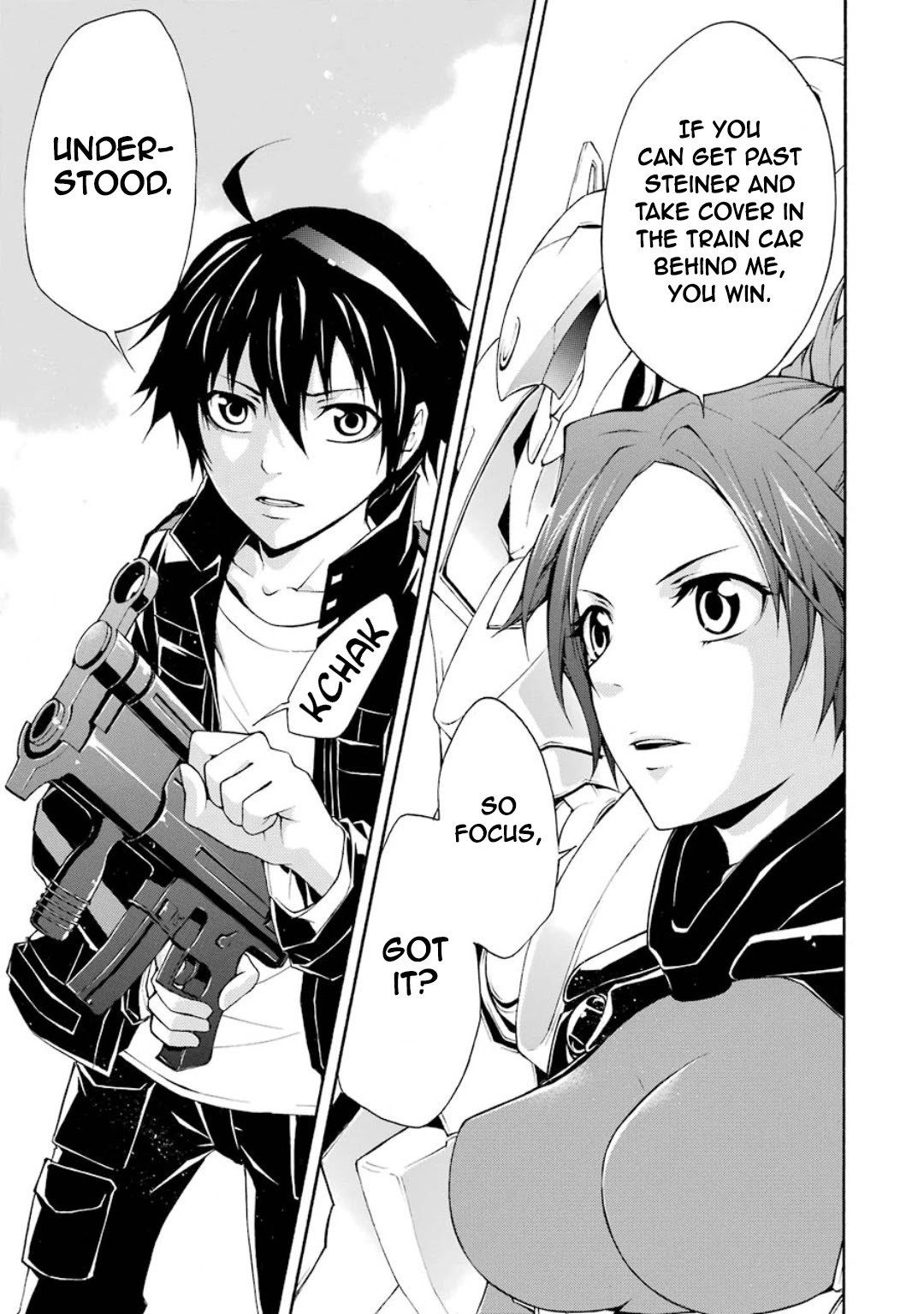 Guilty Crown Chapter 10 page 33 - Chapter 10: Concealment - Jet Black