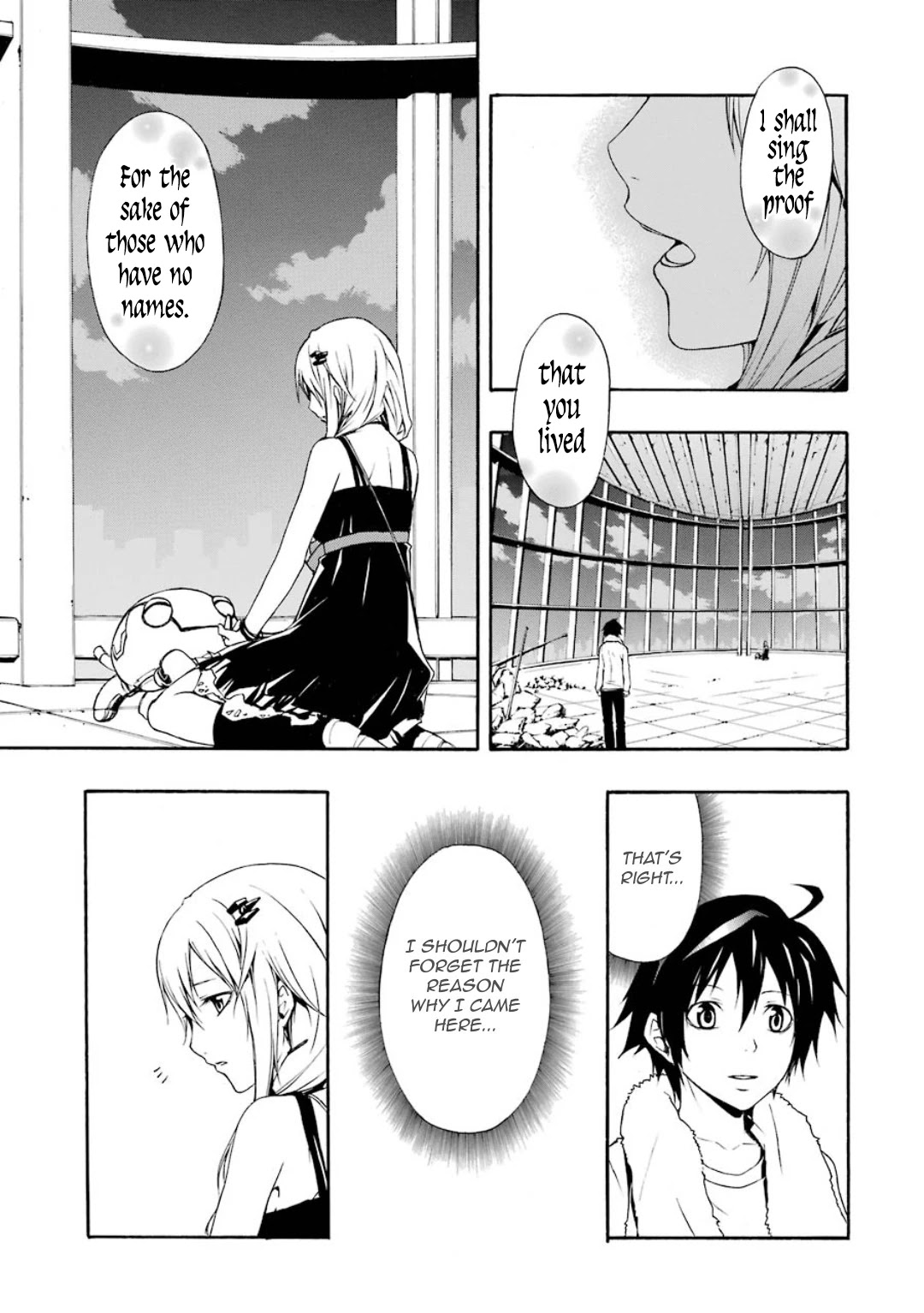 Guilty Crown Chapter 10 page 4 - Chapter 10: Concealment - Jet Black