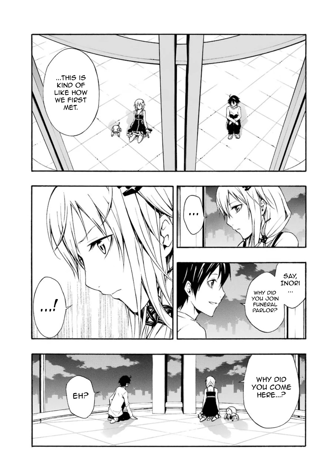 Guilty Crown Chapter 10 page 6 - Chapter 10: Concealment - Jet Black