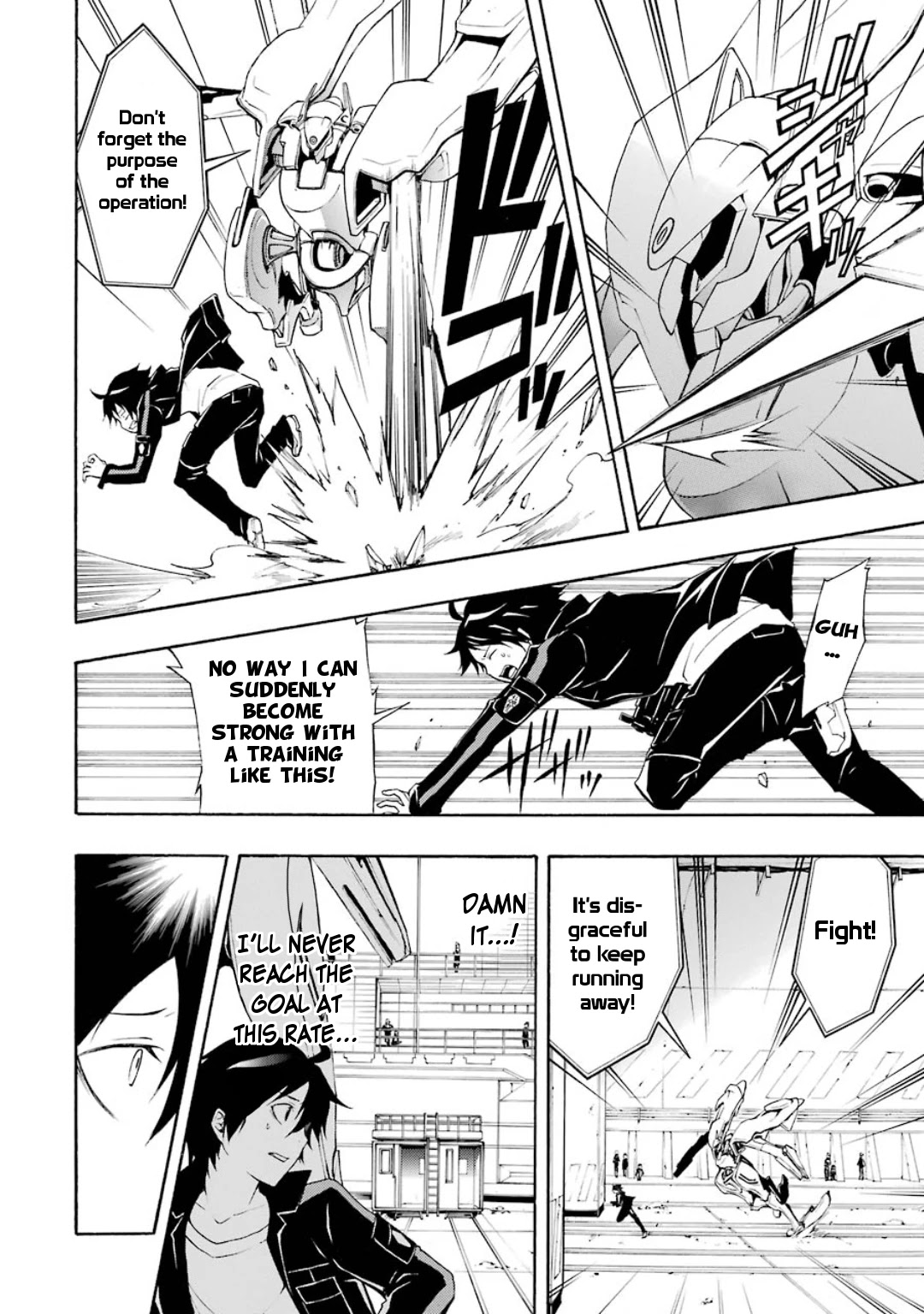 Guilty Crown Chapter 11 page 10 - Chapter 11: Cage - Leukocytes