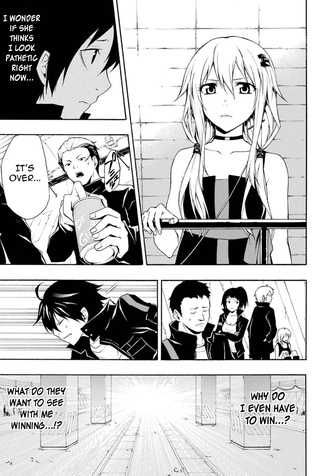 Guilty Crown Chapter 11 page 11 - Chapter 11: Cage - Leukocytes