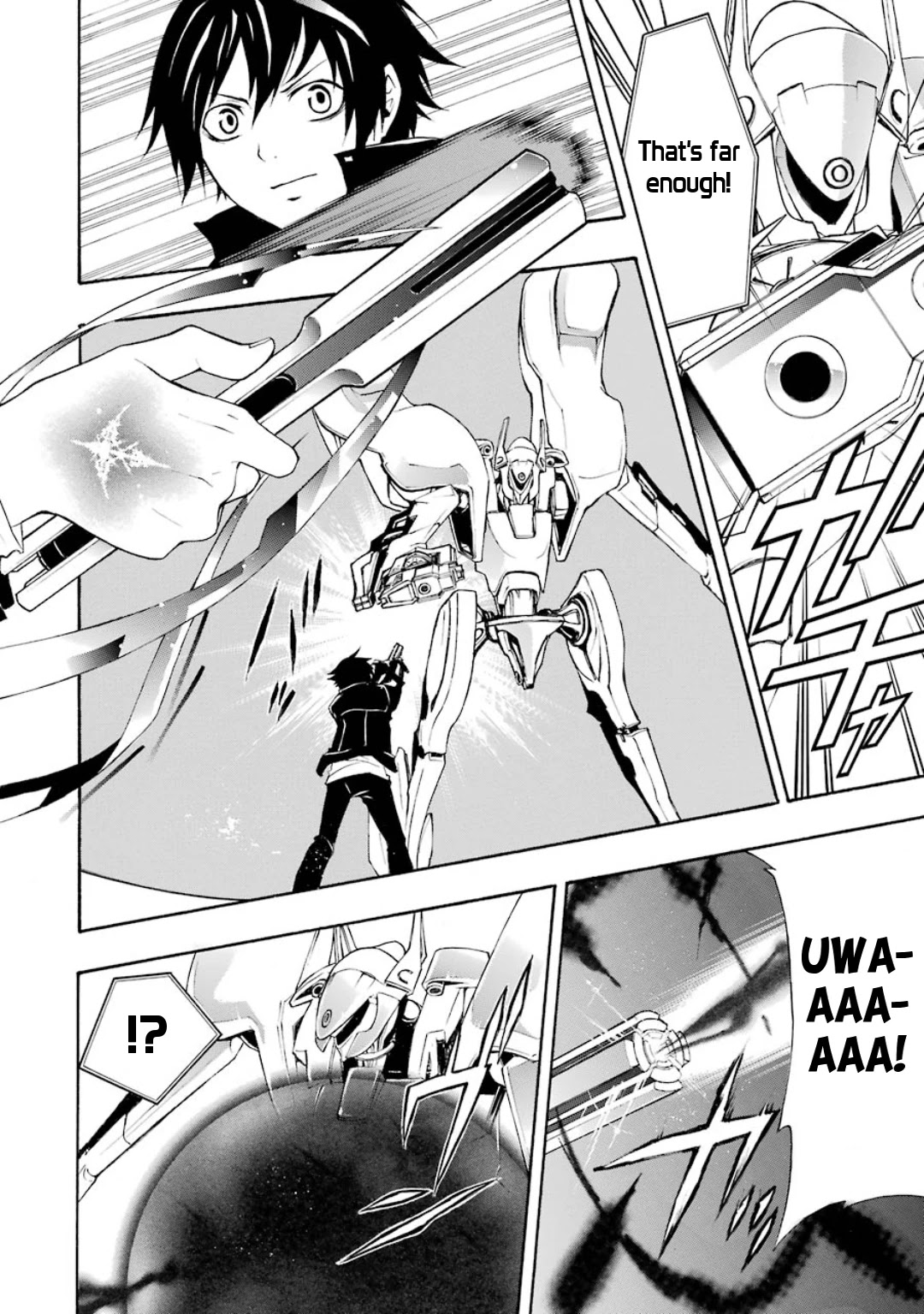 Guilty Crown Chapter 11 page 14 - Chapter 11: Cage - Leukocytes