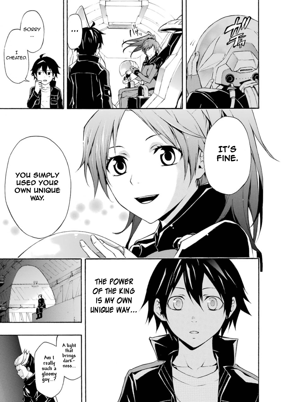 Guilty Crown Chapter 11 page 19 - Chapter 11: Cage - Leukocytes